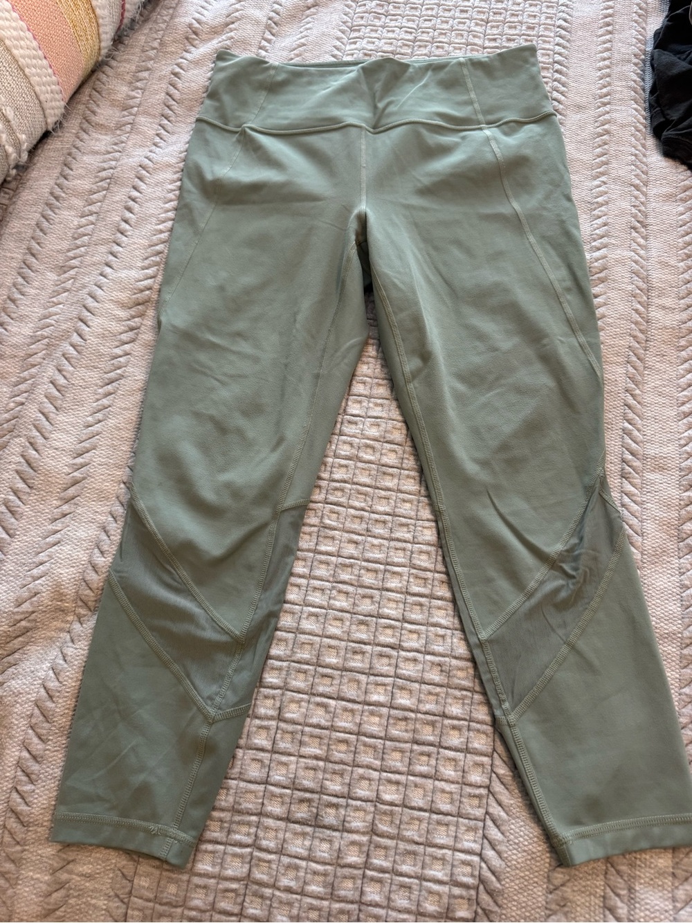 Athleta Sage Green High-Rise Performance Leggings